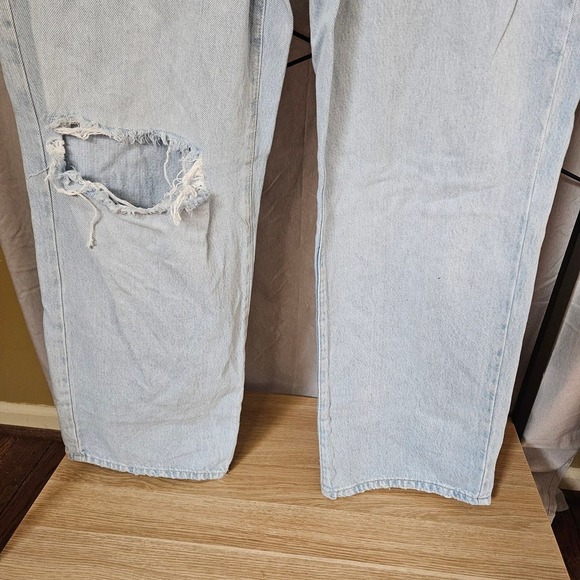Garage Denim Jambe Large/Wide Leg High-Rise Jeans Size 9 - Picture 5 of 13